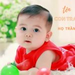 Đặt tên con họ Trần