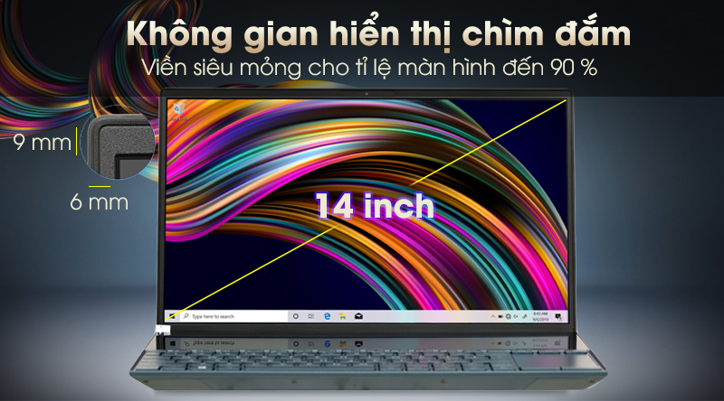 Laptop Asus ZenBook Duo UX481F màn hình góc rộng Laptop Asus ZenBook Duo UX481F màn hình góc rộng