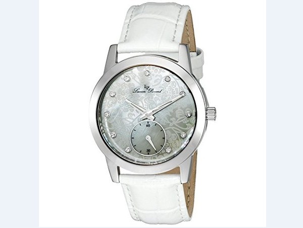 Đồng hồ nữ Lucien Piccard LP-12384-YG-01MOP Alca Black Mother-Of-Pearl Dial