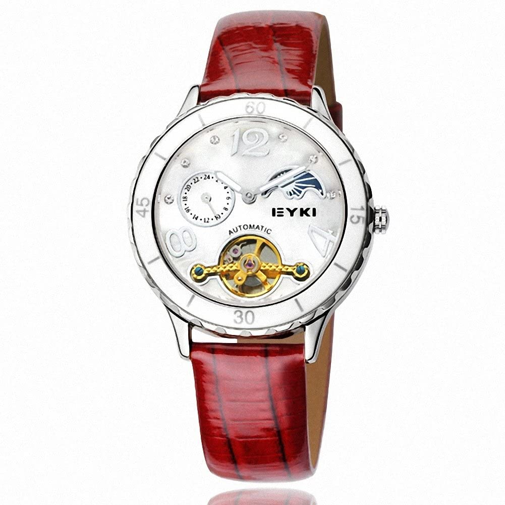 Đồng hồ Eyki Automatic nữ EFL 8548L Red