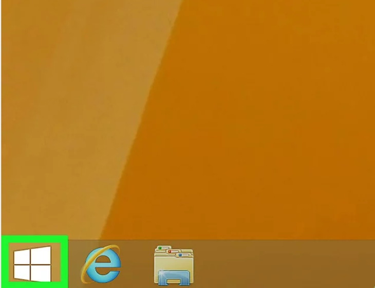 Nhấp chuột phải vào biểu tượng Windows