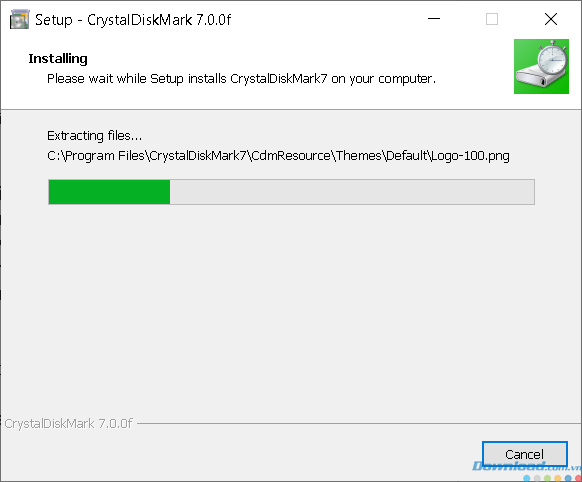 Kiểm tra tốc độ đọc ghi ổ cứng với phần mềm CrystalDiskMark kiểm tra tốc độ đọc ghi ổ cứng