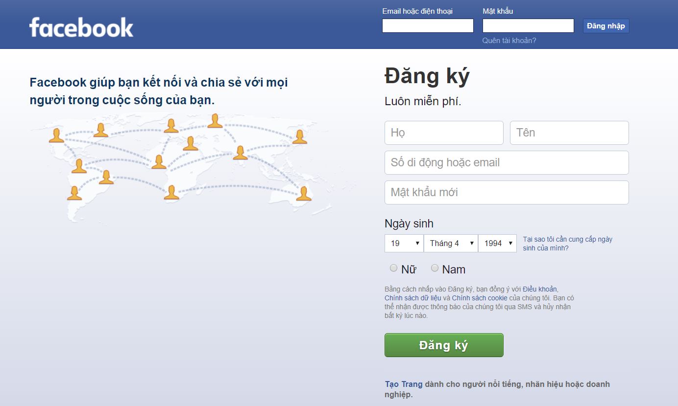 Cách ẩn sinh nhật trên Facebook bằng máy tính