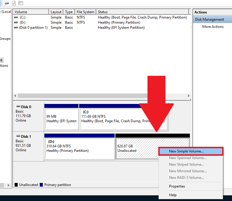 Hướng dẫn cách gộp ổ đĩa win 10 Không gộp được ổ cứng trong Win 10