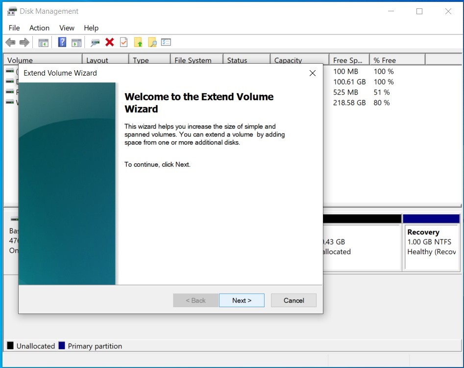 Cách gộp ổ đĩa trong Windows 10 07 Cách gộp ổ đĩa trong Windows 10 07