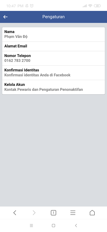 Hướng dẫn đổi tên trang chủ Facebook 1 chữ cái bất kỳ đổi tên facebook 1 chữ trên iphone