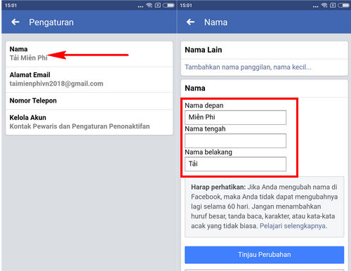 doi ten facebook 1 chu tren dien thoai iphone doi ten facebook 1 chu tren dien thoai iphone