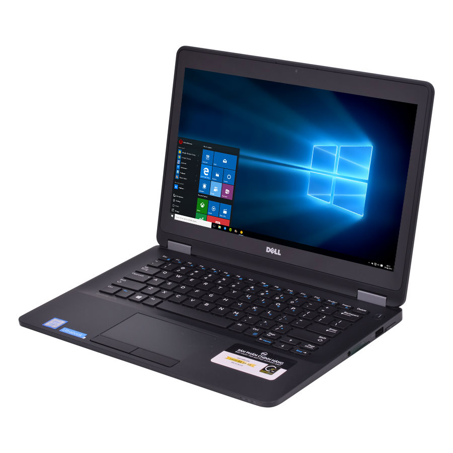 Top 5 Laptop Nhỏ Gọn Cấu Hình Mạnh Laptop Dell Latitude E7270 70144919 Core i5-6300U/Win 10 Pro (12.5 inch) - Black - Hàng Chính Hãng | Tiki