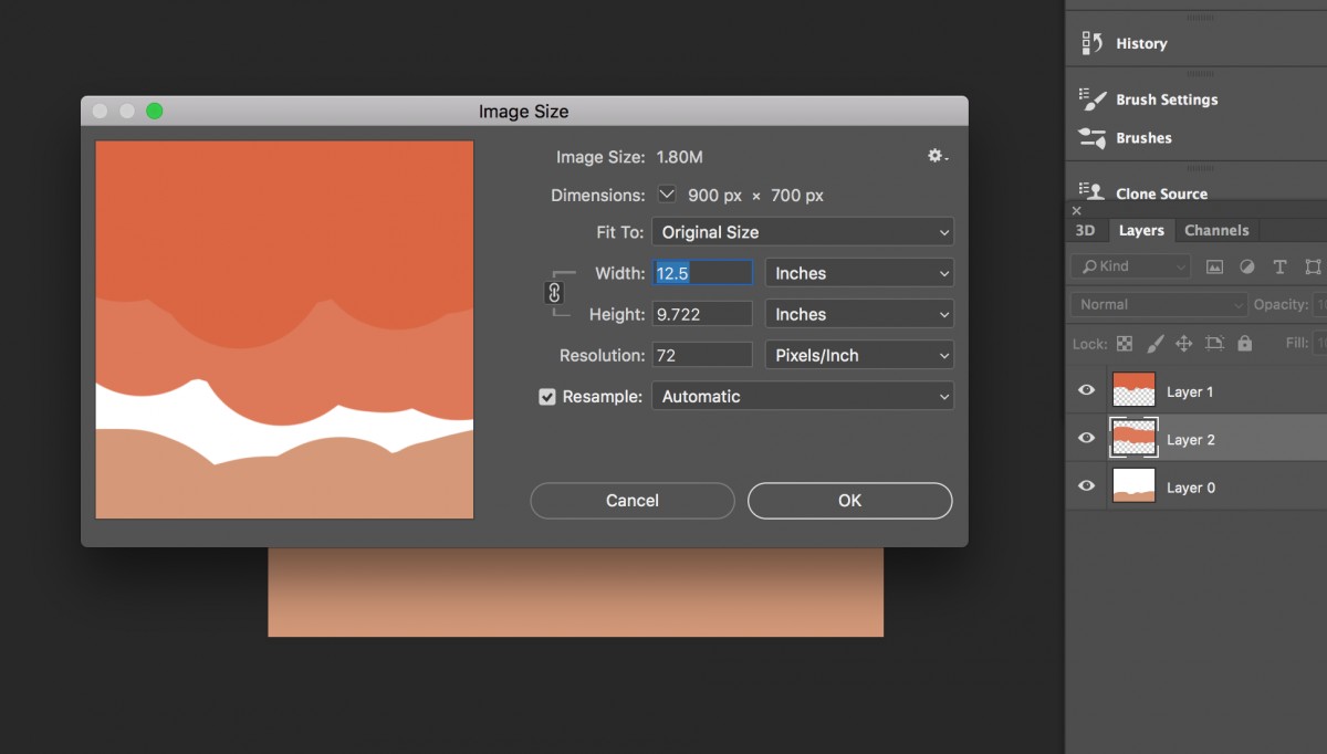 Hướng dẫn thay đổi kích thước ảnh trong photoshop