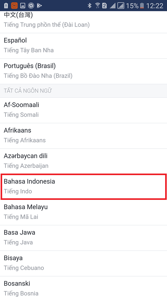Hướng dẫn đổi tên trang chủ Facebook 1 chữ cái bất kỳ Hướng dẫn đổi tên facebook 1 chữ trên điện thoại di động