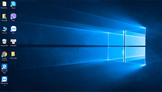 Tự động ẩn hiện thanh Taskbar trên máy tính Làm trong suốt thanh Taskbar Win 10