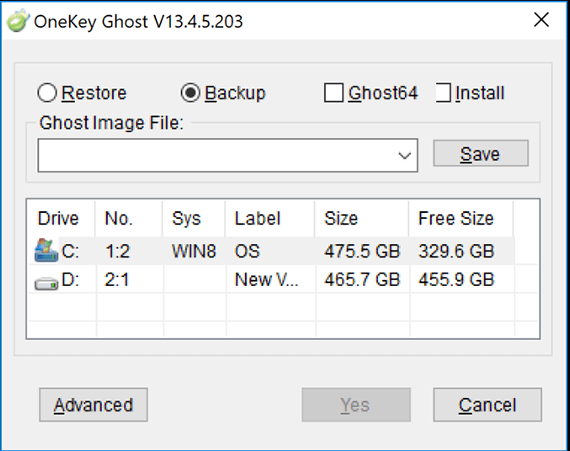 Hướng dẫn Ghost Win 10 bằng Onekey Ghost Hướng dẫn Ghost Win 10 bằng Onekey Ghost