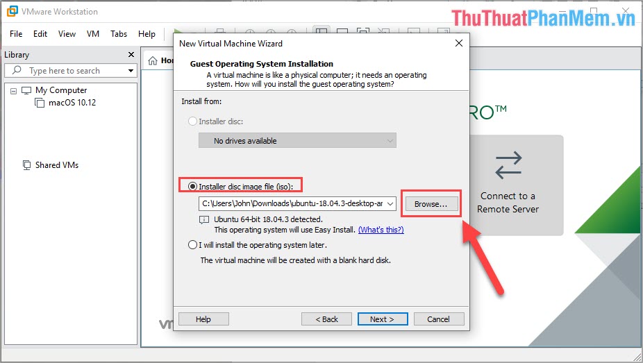 Hướng dẫn cài đặt máy ảo Ubuntu trên máy ảo VMware Cài Ubuntu không cần USB