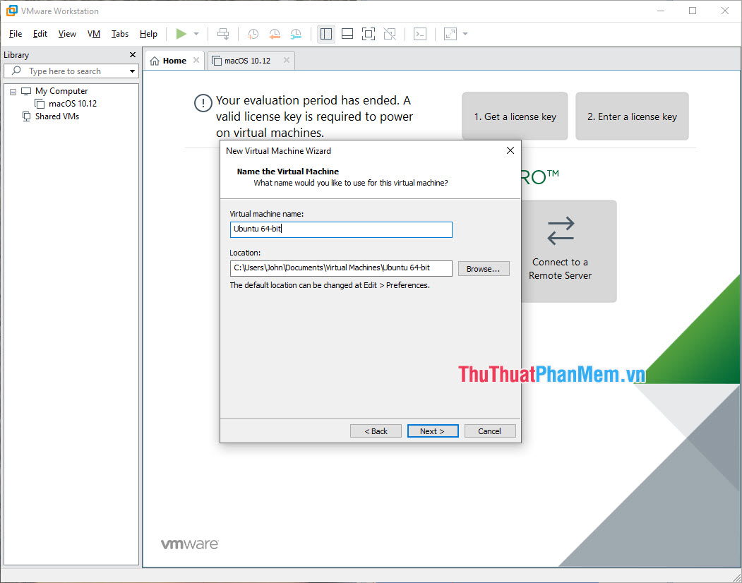 Hướng dẫn cài đặt máy ảo Ubuntu trên máy ảo VMware Cài Ubuntu 18.04 trên VMWare