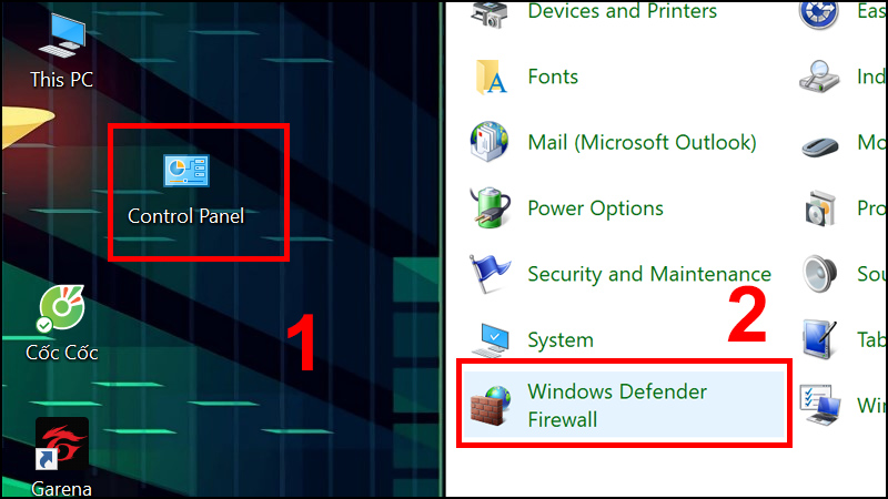 Cách thiết lập tường lửa trên máy tính Windows