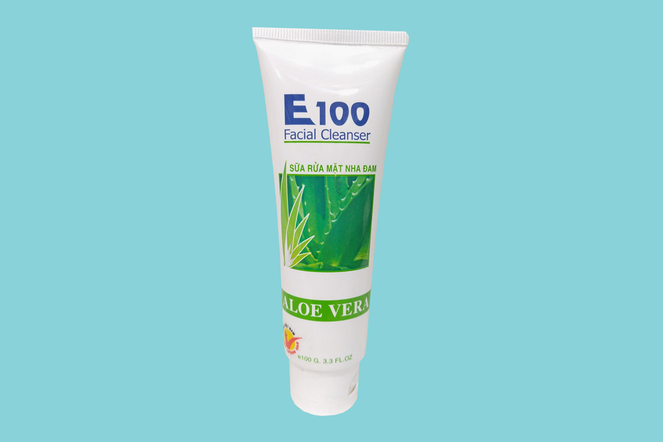 Đánh giá sữa rửa mặt E100 - Thương hiệu Việt Sữa rửa mặt E100 con bò giá bao nhiêu
