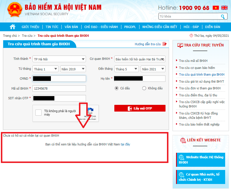 Cách tra cứu quá trình tham gia BHXH đơn giản, miễn phí cho người lao động và doanh nghiệp Trường hợp không tra cứu được kết quả.