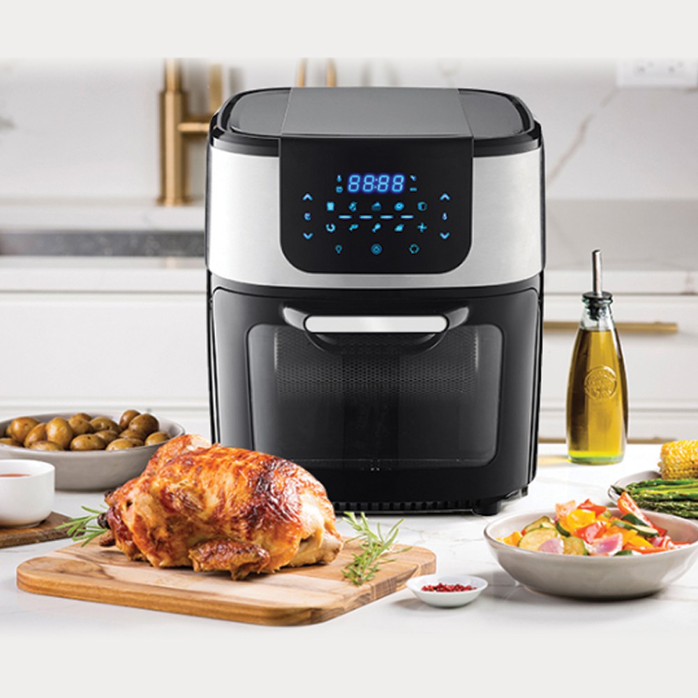 Lò Nướng Không Khí Lock&amp;Lock EJF691 (10 Lít) Kèm Bộ 3 Hộp Đựng Thực Phẩm - Hàng Chính Hãng - Lò nướng thùng Thương hiệu Lock&amp;Lock | DoGiaDungTot.com