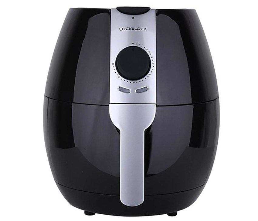 Chảo chiên không dầu loại tốt nhất hiện nay !!! Nồi chiên không dầu Lock&Lock ECF-302R - Hàng chính hãng