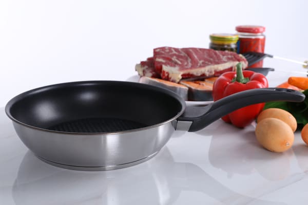 Chảo inox chống dính 3 đáy 22 cm Fivestar CKD22-3DI - Giá tốt