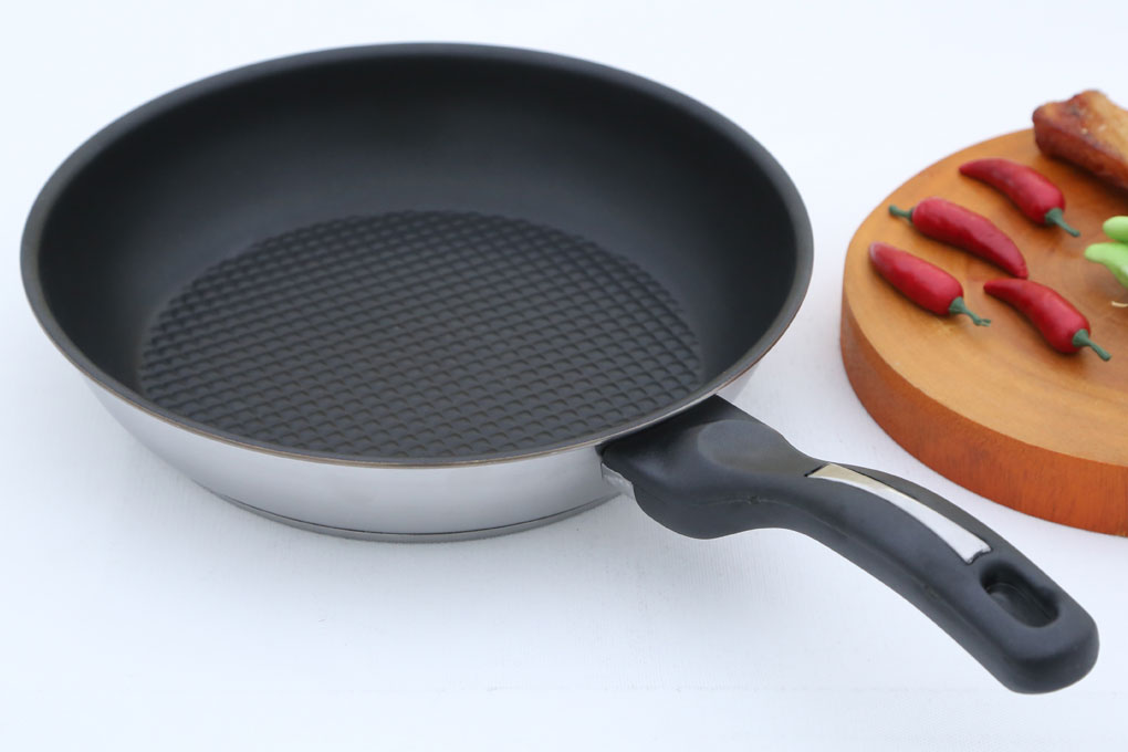 Chảo inox chống dính 3 đáy 28 cm Fivestar CKD28-3DI - Chính hãng