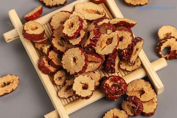 Táo khoanh giúp lưu thông khí huyết Táo khoanh giúp lưu thông khí huyết