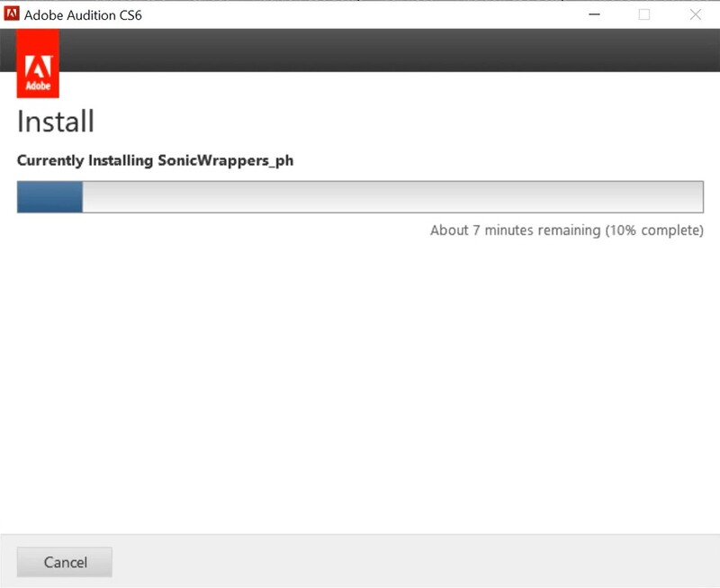 Instal Adobe Audition CS6 Instal Adobe Audition CS6