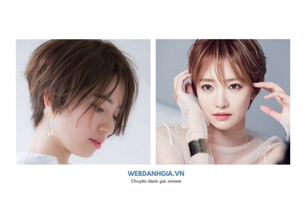 Tóc Tomboy 2 mái nữ giúp che khuyết điểm trên khuôn mặt Tóc Tomboy 2 mái nữ giúp che khuyết điểm trên khuôn mặt