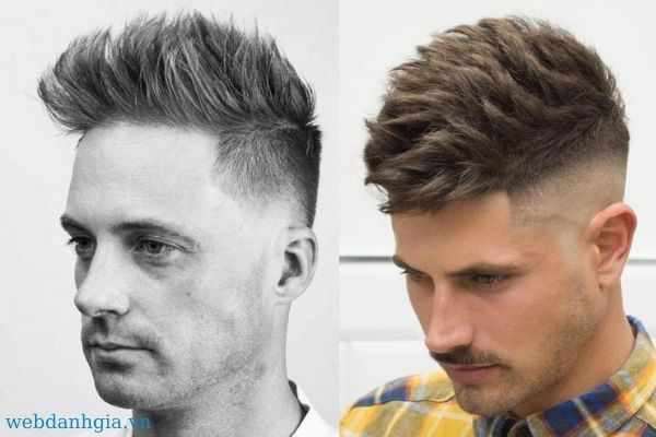 Tóc undercut dựng con nhím Tóc undercut dựng con nhím