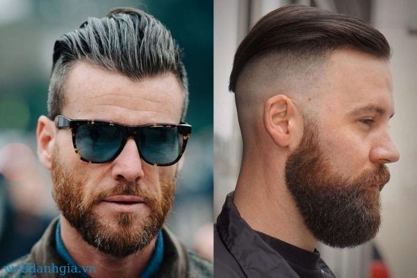 Tóc undercut nam thẳng vuốt ngược Tóc undercut nam thẳng vuốt ngược