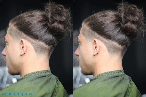 Man bun Undercut Man bun Undercut