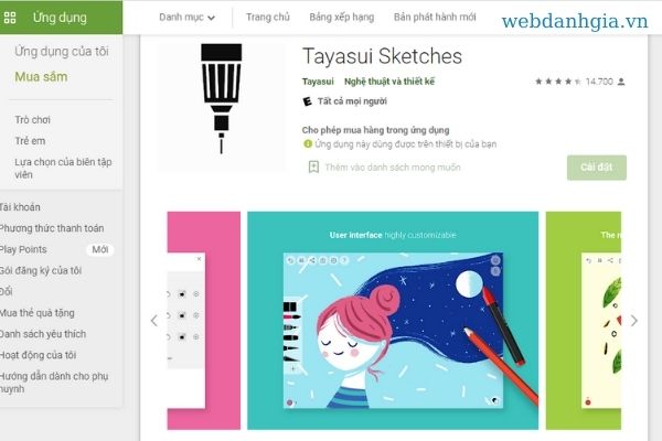 App tạo logo Tayasui Sketches App tạo logo Tayasui Sketches