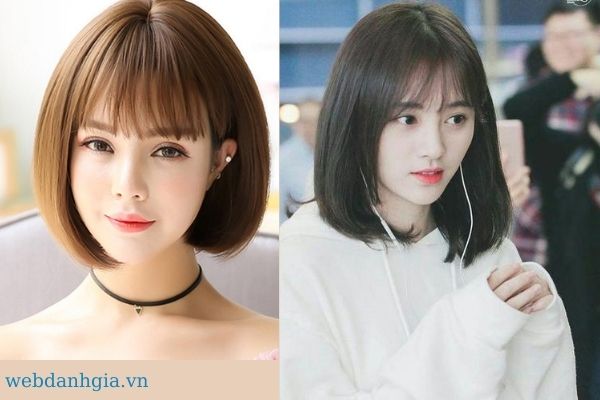 Tóc chữ C thẳng Tóc chữ C thẳng