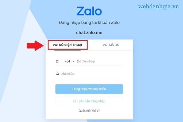 Đăng nhập Zalo PC thông qua số điện thoại Đăng nhập Zalo PC thông qua số điện thoại